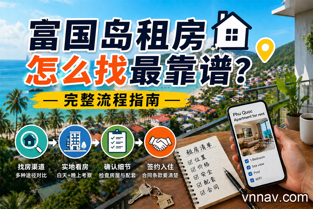 富国岛租房怎么找最靠谱？完整流程指南
