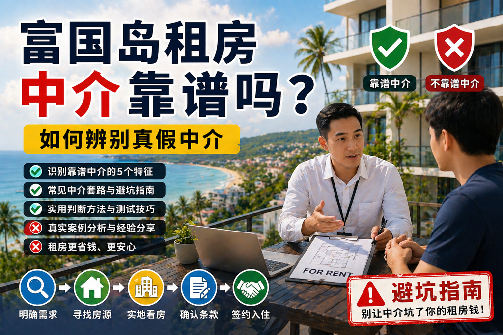 富国岛租房中介靠谱吗